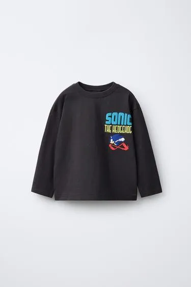 Sonic © sega print t-shirt- Заказать в России
