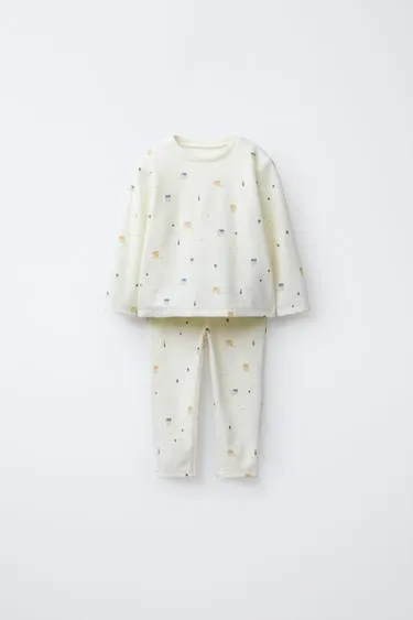 Пижама из велюра для дома, 1 1/2-6 лет- Заказать в России