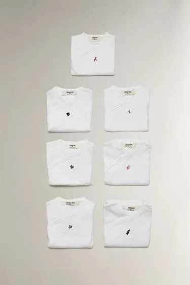 Conjunto bodies algodao bordados  pack 7 - Заказать в России