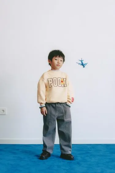 Джинсы BAGGY в полоску- Заказать в России