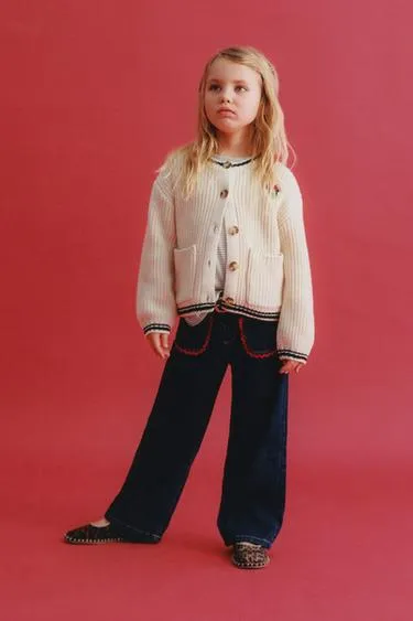 Вязаный кардиган с вышивкой «минни маус» © DISNEY- Заказать в России