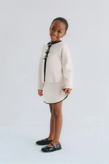 Кардиган с бантами виши- Заказать в России