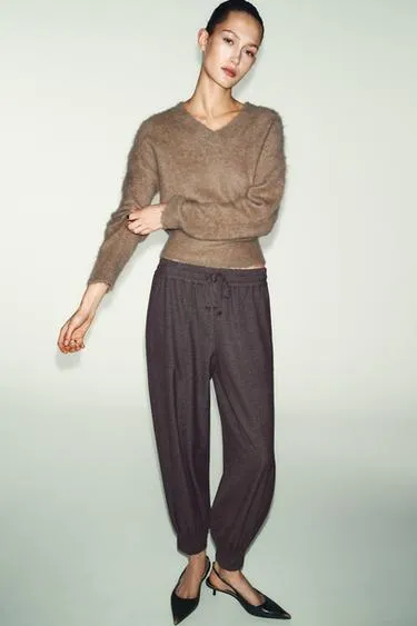 Джоггеры с манжетами- Заказать в России