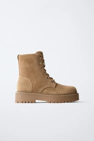 Lace-up ankle boots- Заказать в России