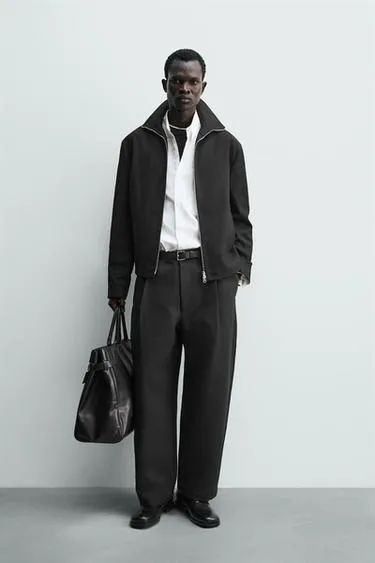 Куртка-рубашка из саржи с рельефным узором- Заказать в России