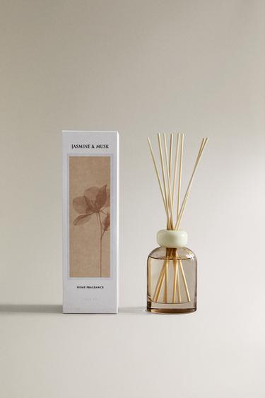 Zara (120 мл) диффузор с тростниковыми палочками JASMINE & MUSK