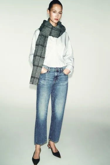 Укороченные джинсы Z1975 со средней посадкой