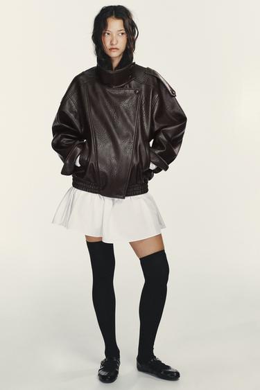 Zara Балетки из лакированной искусственной кожи с пряжками