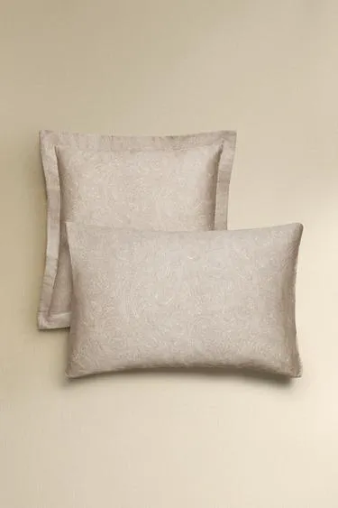 Наволочка из сатина с пейсли