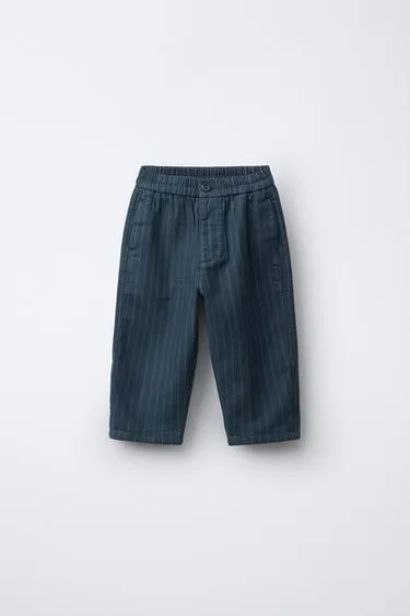 Брюки BAGGY в полоску- Заказать в России