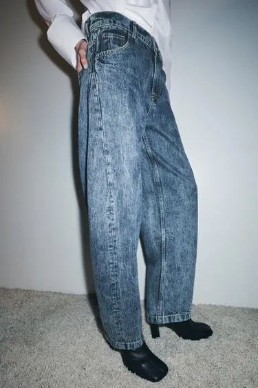 Джинсы BALLOON с высокой посадкой — ZW COLLECTION- Заказать в России