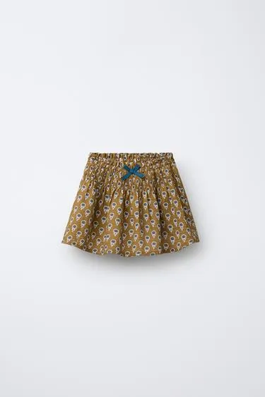 Floral print skort- Заказать в России