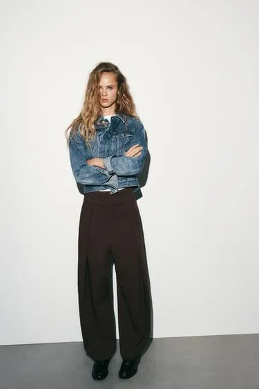 Брюки BALLOON с защипами