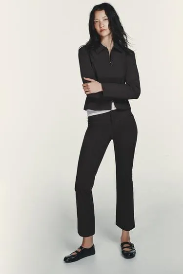 Брюки FLARE с карманами- Заказать в России