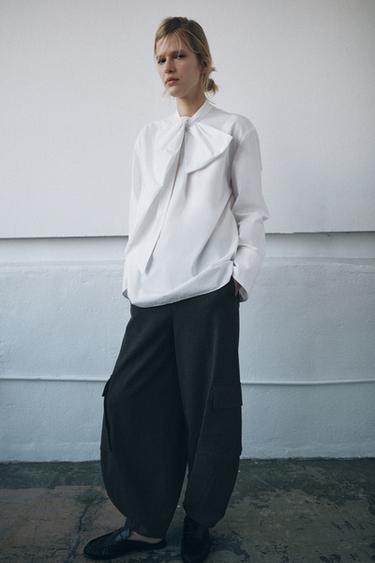 Zara Брюки карго — ZW COLLECTION купить с доставкой.