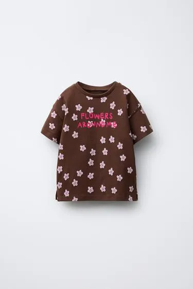 Футболка с надписью и принтом- Заказать в России