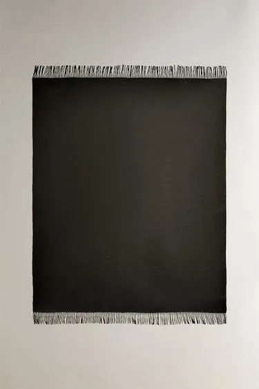 Плед с бахромой- Заказать в России