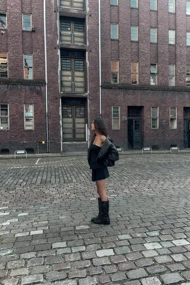 Куртка из искусственной кожи