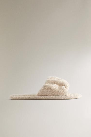 Zara Тапочки для ванной комнаты с запахом митенки