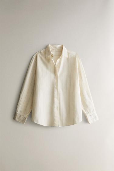 Zara Рубашка в полоску