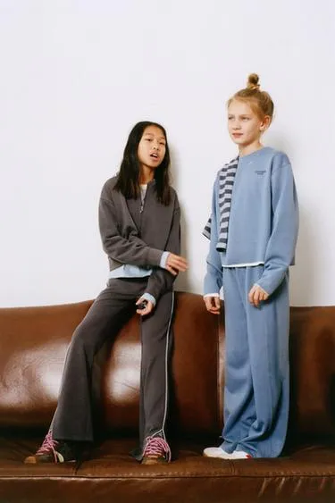 Брюки WIDE LEG в рубчик с модалом