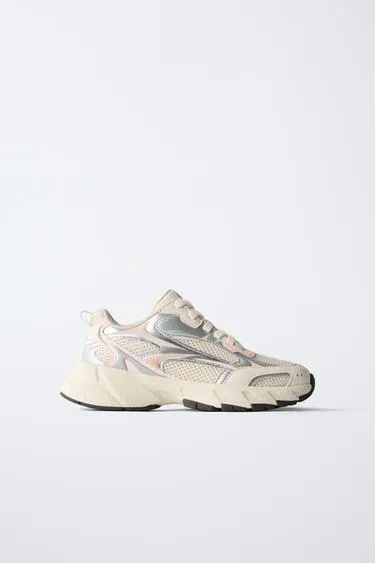 Кроссовки с сетчатой тканью- Заказать в России