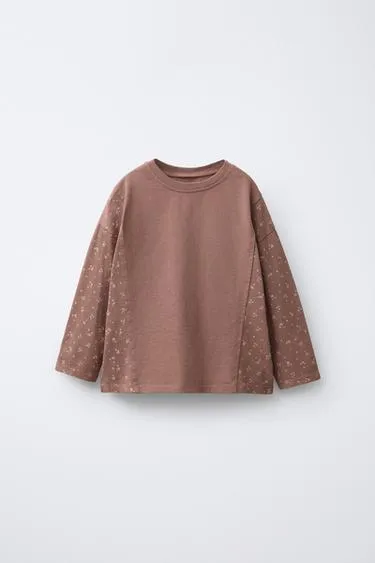 Футболка с цветочным принтом- Заказать в России