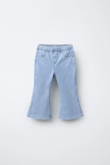 Джинсовые легинсы FLARE- Заказать в России