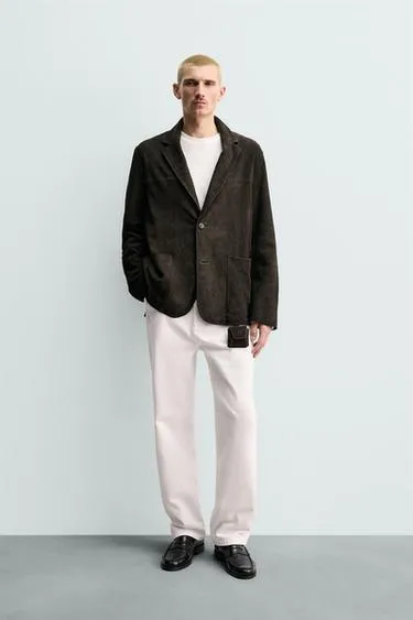 Замшевый бархатный блейзер происхождение- Заказать в России