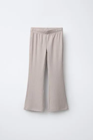 Брюки FLARE из рубчика, балетный стиль- Заказать в России