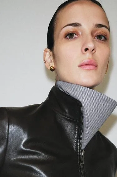 Набор комбинированных серег «кольцо и шарик»- Заказать в России