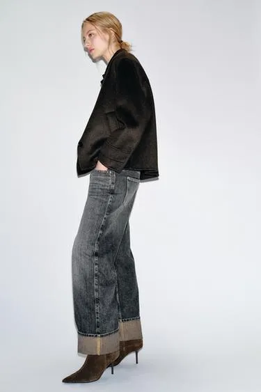 Кожаные ботильоны на каблуке- Заказать в России