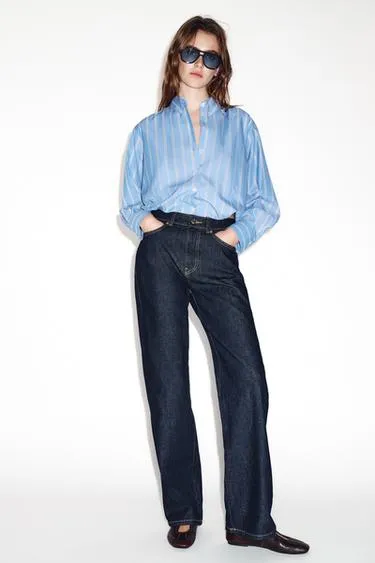 Рубашка GLOBO в полоску- Заказать в России