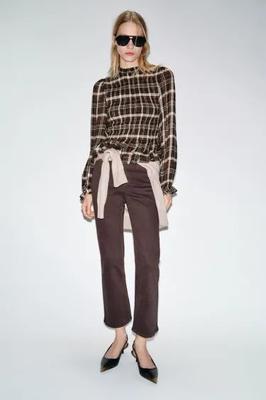 Джинсы Z1975 MINI FLARE с высокой посадкой- Заказать в России