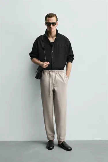 Брюки-джоггеры NON IRON комфортной посадки