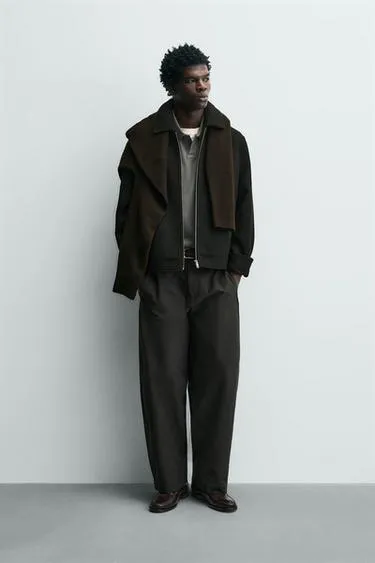 Куртка из синтетической шерсти с молнией