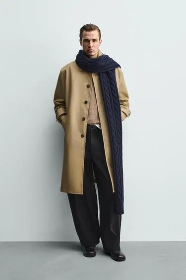 Тренч Relaxed Fit- Заказать в России