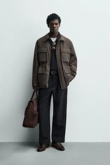 Техническая стеганая куртка WATER REPELLENT- Заказать в России