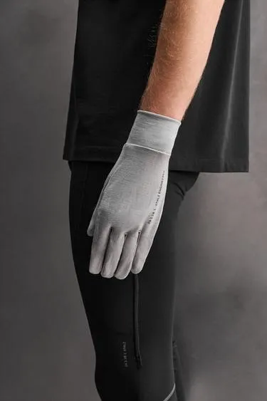 Беговые перчатки из смесовой шерсти- Заказать в России