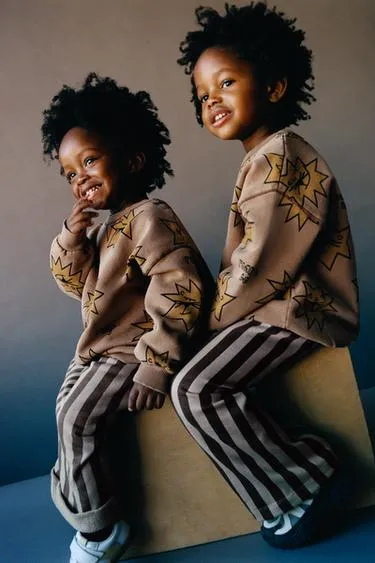 Толстовка с принтом «звезды»- Заказать в России