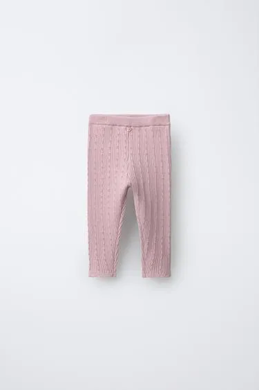 Легинсы с ажурным узором- Заказать в России