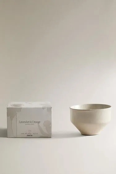 (230 г) ароматическая свеча лаванда и апельсин- Заказать в России