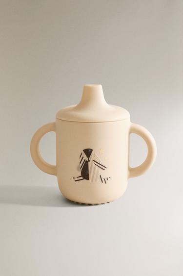 Zara Детский силиконовый кубок для обучения с изображением кролика