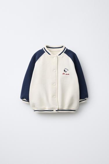 Zara Бомбер из флиса SNOOPY PEANUTS™