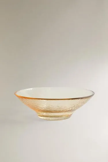 Текстурированная стеклянная чаша- Заказать в России