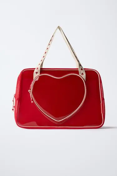 Виниловая сумка-шопер ко дню святого валентина- Заказать в России