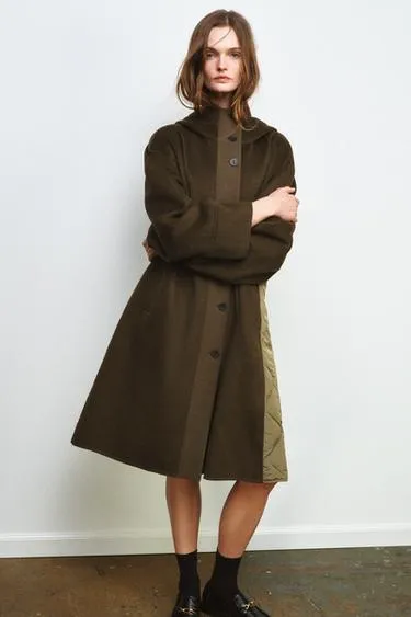 Парка из смесовой шерсти ZW COLLECTION LIMITED EDITION- Заказать в России