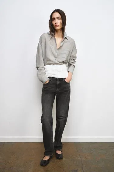 Джинсы прямого кроя со средней посадкой — ZW COLLECTION- Заказать в России