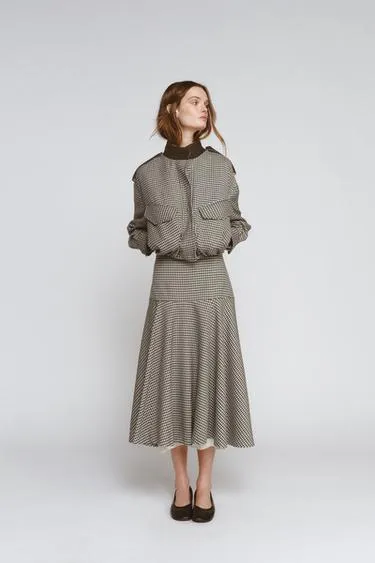 Бомбер в клетку — ZW COLLECTION