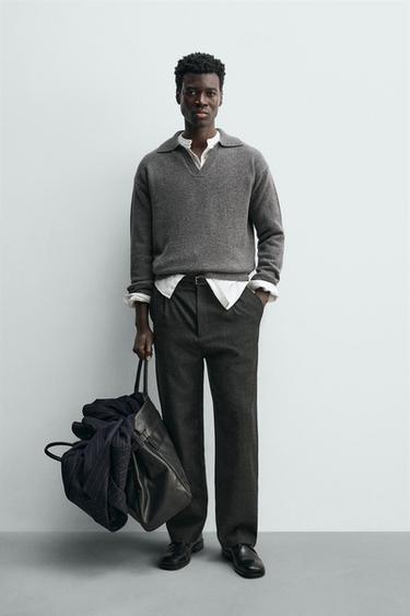 Zara Поло из шерсти и кашемира